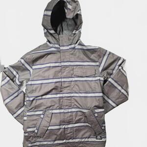 FOURSQUARE Burton Snowboard Coat‎ Men's Small Hood Microshield Ski ECO SEE NOTE